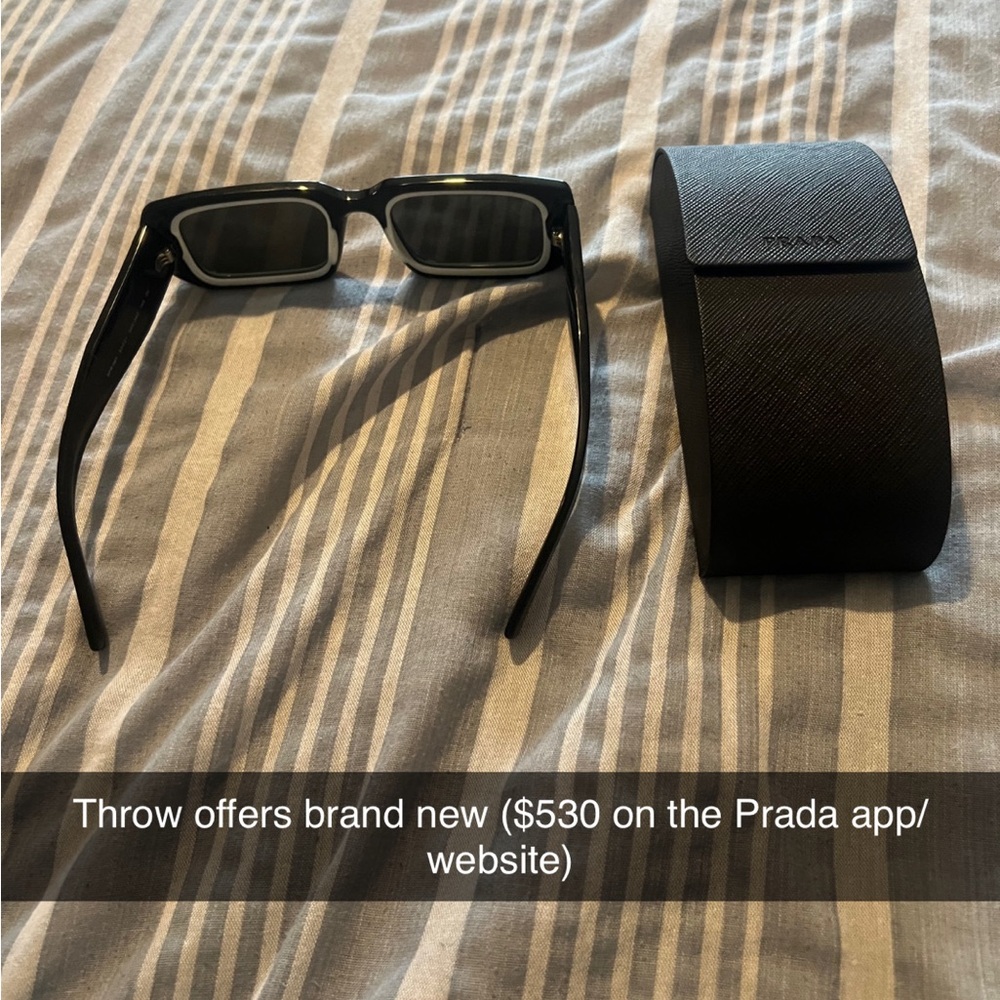 Prada Black Sunglasses with Case